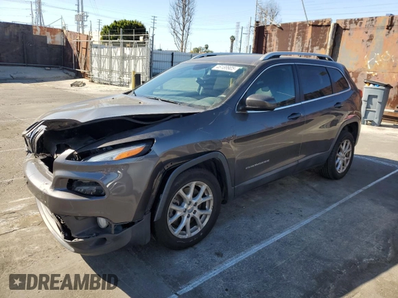 2018 Jeep Cherokee Latitude Plus with VIN 1C4PJLLBXJD553159, listed as a Copart auction lot 46189905 with 79,216 mi miles and Salvage Title. Bid and sale history available at carsss.com. Image 1.