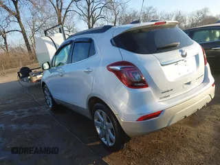 2017 Buick Encore Essence with VIN KL4CJCSB0HB059182, listed as a IAAI auction lot 41738135 with 110,887 mi miles and . Bid and sale history available at carsss.com. Image 3.