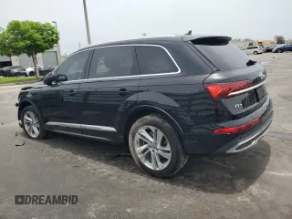 2020 Audi Q7 Premium z VIN WA1AXAF77LD011191, wystawiony jako Copart lot #59486735 z przebiegiem 46 783 mil mil oraz Nie do naprawy • Non repairable. Historia ofert i sprzedaży dostępna na DreamBid. Obrazek 2.