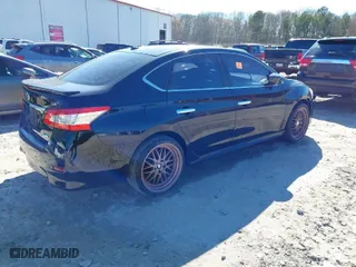 2013 Nissan Sentra SR with VIN 3N1AB7AP5DL731442, listed as a IAAI auction lot 41627604 with 127,648 mi miles. Bid and sale history available at carsss.com. Image 4.