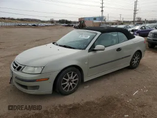 2005 Saab 9-3 Arc z VIN YS3FD79Y256001874, wystawiony jako Copart lot #49417055 z przebiegiem 134 082 mil mil oraz Czysty tytuł • Clean title. Historia ofert i sprzedaży dostępna na DreamBid. Obrazek 1.