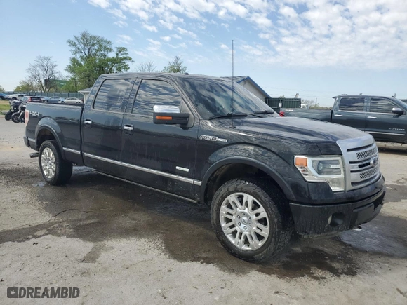 2014 Ford F-150 XL with VIN 1FTFW1ET2EFA29439, listed as a Copart auction lot 52508045 with 181,796 mi miles and Salvage Title. Bid and sale history available at carsss.com. Image 4.