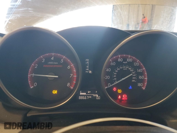 2013 Mazda 3 Mazdaspeed3 Touring with VIN JM1BL1L4XD1710124, listed as a Copart auction lot 83074214 with 88,667 mi miles and Clean Title. Bid and sale history available at DreamBid. Image 9.