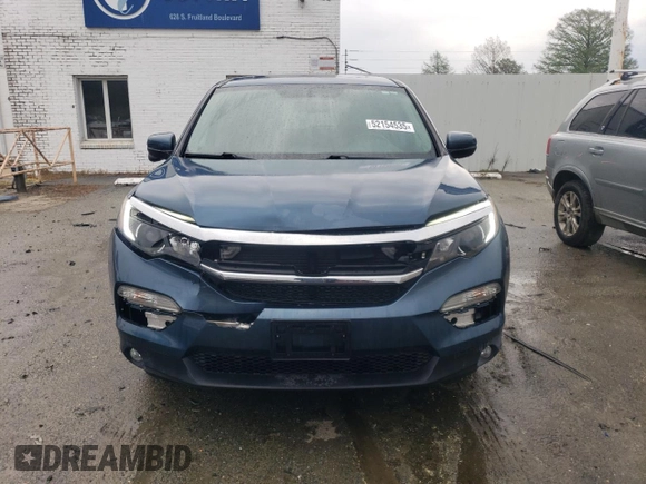 2017 Honda Pilot EX-L with VIN 5FNYF6H50HB087738, listed as a Copart auction lot 52154535 with 62,793 mi miles and Salvage Title. Bid and sale history available at DreamBid. Image 5.