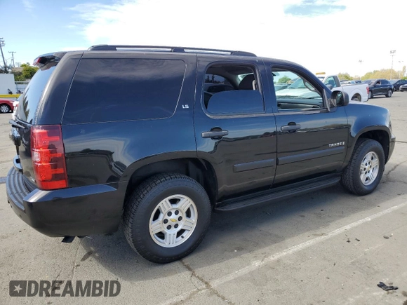 2008 Chevrolet Tahoe 3LT with VIN 1GNFC13058J219035, listed as a Copart auction lot 52613825 with 151,270 mi miles and Salvage title. Bid and sale history available at DreamBid. Image 3.