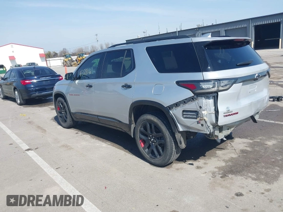 2018 Chevrolet Traverse Premier with VIN 1GNERKKW1JJ137976, listed as a IAAI auction lot 41728142 with 119,515 mi miles. Bid and sale history available at carsss.com. Image 3.