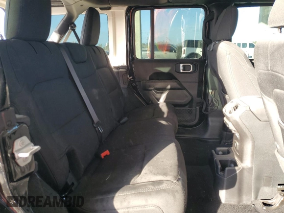 2020 Jeep Wrangler Unlimited Sahara Altitude with VIN 1C4HJXEGXLW292367, listed as a Copart auction lot 88130035 with 52,838 mi miles and Salvage title. Bid and sale history available at DreamBid. Image 10.