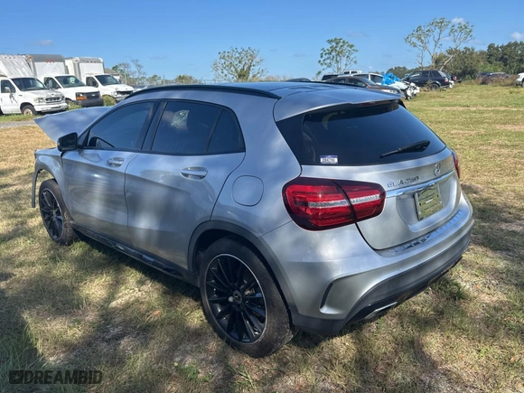 2018 Mercedes-Benz GLA with VIN WDCTG4EB9JJ483844, listed as a Copart auction lot 78909804 with 85,983 mi miles and Clean Title. Bid and sale history available at carsss.com. Image 3.