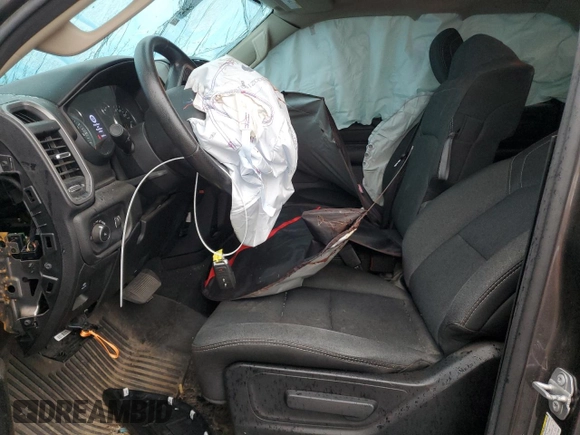 2020 Ram 1500 Tradesman with VIN 1C6RRECT3LN179620, listed as a Copart auction lot 58018845 with 52,379 mi miles and Salvage title. Bid and sale history available at DreamBid. Image 7.