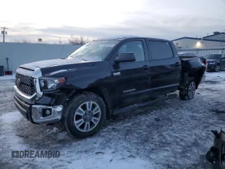 2018 Toyota Tundra 2WD SR5 with VIN 5TFEY5F1XJX242878, listed as a Copart auction lot 86533234 with 156,936 mi miles and Salvage Title. Bid and sale history available at carsss.com. Image 1.