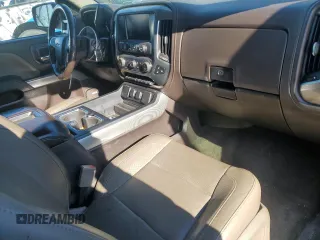 2015 Chevrolet Silverado 1500 LTZ with VIN 1GCVKSEC7FZ283872, listed as a Copart auction lot 45798645 with 0 mi miles and Salvage Title. Bid and sale history available at carsss.com. Image 8.