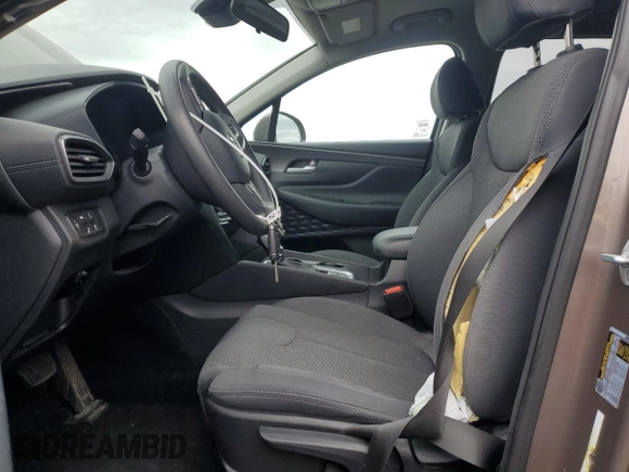 2019 Hyundai Santa Fe SE z VIN 5NMS2CAD0KH123337, wystawiony jako Copart lot #53883405 z przebiegiem 79 456 mil mil oraz Szkoda całkowita • Salvage title. Historia ofert i sprzedaży dostępna na DreamBid. Obrazek 7.