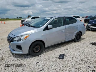 2021 Mitsubishi Mirage ES with VIN ML32FUFJ6MHF03396, listed as a Copart auction lot 58793105 with 102,537 mi miles and Clean title. Bid and sale history available at DreamBid. Image 1.