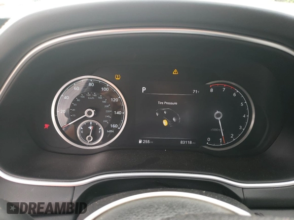 2021 Genesis GV80 with VIN KMUHBDSB1MU052669, listed as a Copart auction lot 56065915 with 83,118 mi miles and Salvage title. Bid and sale history available at DreamBid. Image 9.