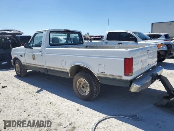 1995 Ford F-150 with VIN 1FTEF15H3SLA24271, listed as a Copart auction lot 73594834 with 0 mi miles and Clean Title. Bid and sale history available at carsss.com. Image 2.