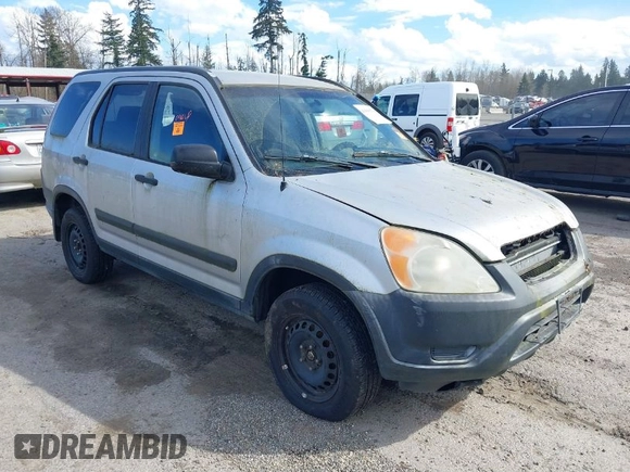 2002 Honda CR-V LX with VIN JHLRD68432C013805, listed as a IAAI auction lot 41890509 with 367,650 mi miles and . Bid and sale history available at carsss.com. Image 1.
