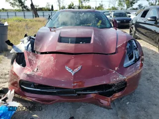2019 Chevrolet Corvette 3LT with VIN 1G1YF2D70K5103549, listed as a Copart auction lot 71761584 with 25,841 mi miles and Salvage Title. Bid and sale history available at carsss.com. Image 5.