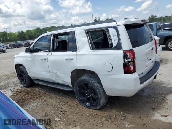 2017 Chevrolet Tahoe LT with VIN 1GNSKBKC0HR207833, listed as a Copart auction lot 58658075 with 143,070 mi miles and Non repairable. Bid and sale history available at DreamBid. Image 2.