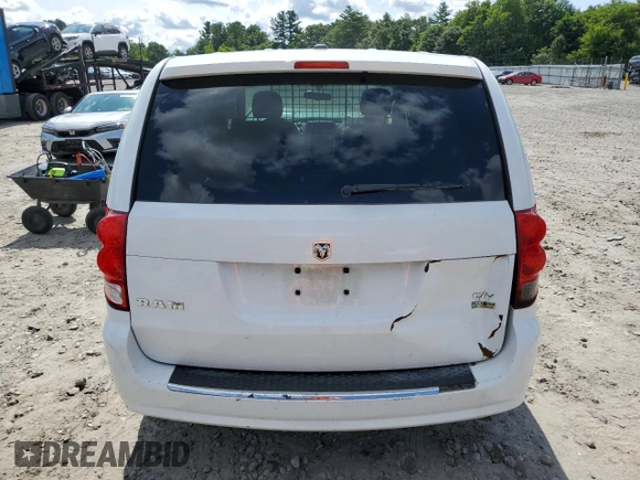 2014 Ram Cargo Van Tradesman with VIN 2C4JRGAGXER455935, listed as a Copart auction lot 67802804 with 137,103 mi miles and Clean Title. Bid and sale history available at carsss.com. Image 6.