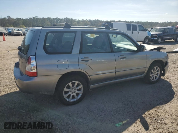 2007 Subaru Forester X w/Premium Pkg with VIN JF1SG65617H731753, listed as a Copart auction lot 76298084 with 124,071 mi miles and Salvage Title. Bid and sale history available at carsss.com. Image 3.