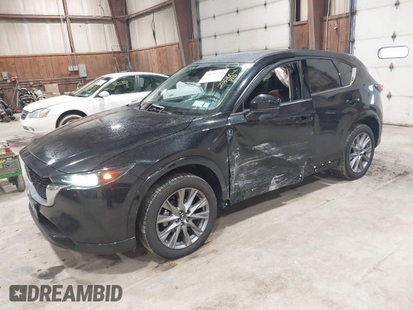 2024 Mazda CX-5 2.5 S Premium Package with VIN JM3KFBDMXR0351289, listed as a IAAI auction lot 41657792 with 22,260 mi miles. Bid and sale history available at carsss.com. Image 17.