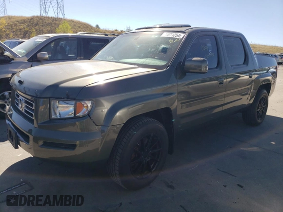 2006 Honda Ridgeline RTL with VIN 2HJYK16536H519906, listed as a Copart auction lot 74631254 with 166,030 mi miles and Salvage Title. Bid and sale history available at carsss.com. Image 1.