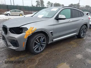 2021 BMW X4 M z VIN 5YMUJ0C01M9F26207, wystawiony jako IAAI lot #41502307 z przebiegiem 31 995 mil mil oraz . Historia ofert i sprzedaży dostępna na DreamBid. Obrazek 2.