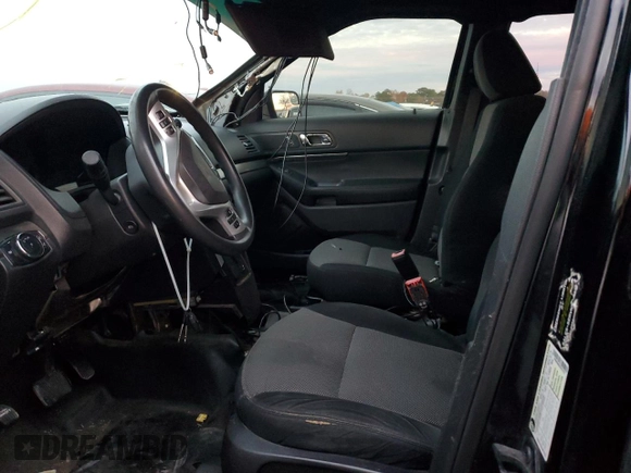 2015 Ford Utility Police Interceptor with VIN 1FM5K8AR3FGA21223, listed as a Copart auction lot 83549804 with 100,974 mi miles and Salvage Title. Bid and sale history available at carsss.com. Image 7.