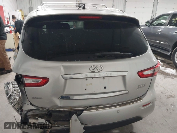 2013 Infiniti JX35 with VIN 5N1AL0MMXDC344217, listed as a IAAI auction lot 41608279 with 106,015 mi miles and . Bid and sale history available at DreamBid. Image 16.