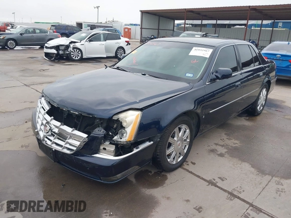 2008 Cadillac DTS 1SC with VIN 1G6KD57Y98U173996, listed as a IAAI auction lot 41932567 with 89,309 mi miles and . Bid and sale history available at carsss.com. Image 2.