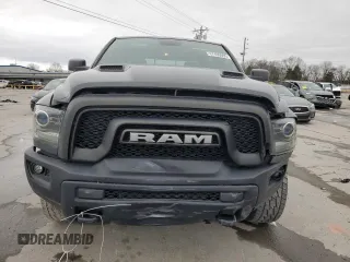 2018 Ram 1500 Rebel with VIN 1C6RR7YT7JS236100, listed as a Copart auction lot 47496095 with 91,176 mi miles and Salvage Title. Bid and sale history available at carsss.com. Image 5.