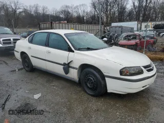 2004 Chevrolet Impala Police Pkg Police Pkg 9C1 with VIN 2G1WF55K849295921, listed as a Copart auction lot 84844274 with 0 mi miles and Salvage Title. Bid and sale history available at carsss.com. Image 4.