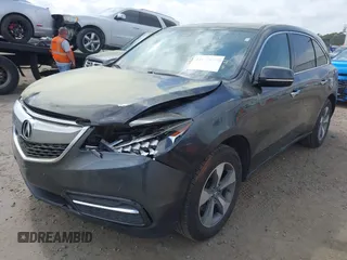 2016 Acura MDX with VIN 5FRYD3H23GB014967, listed as a IAAI auction lot 41929935 with 256,698 mi miles. Bid and sale history available at carsss.com. Image 17.