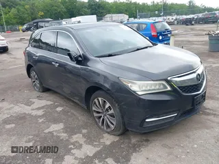 2016 Acura MDX Technology with VIN 5FRYD4H4XGB051893, listed as a IAAI auction lot 42729320 with 242,651 mi miles and . Bid and sale history available at DreamBid. Image 1.