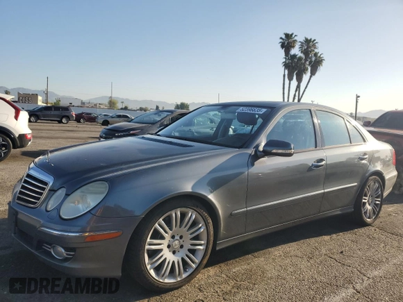 2008 Mercedes-Benz E-Class Luxury 3.5L with VIN WDBUF56XX8B333063, listed as a Copart auction lot 52396635 with 325,662 mi miles and Salvage Title. Bid and sale history available at carsss.com. Image 1.