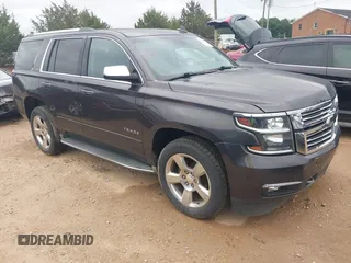 2016 Chevrolet Tahoe LTZ z VIN 1GNSKCKC3GR112445, wystawiony jako IAAI lot #42312996 z przebiegiem 107 511 mil mil oraz . Historia ofert i sprzedaży dostępna na DreamBid. Obrazek 1.