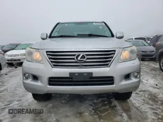 2011 Lexus LX 570 with VIN JTJHY7AX3B4071640, listed as a Copart auction lot 45278535 with 203,208 mi miles and Clean Title. Bid and sale history available at DreamBid. Image 5.