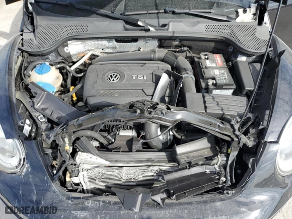 2017 Volkswagen Beetle 1.8T Fleet with VIN 3VWF17AT7HM624649, listed as a Copart auction lot 81556324 with 71,599 mi miles and Salvage Title. Bid and sale history available at carsss.com. Image 11.