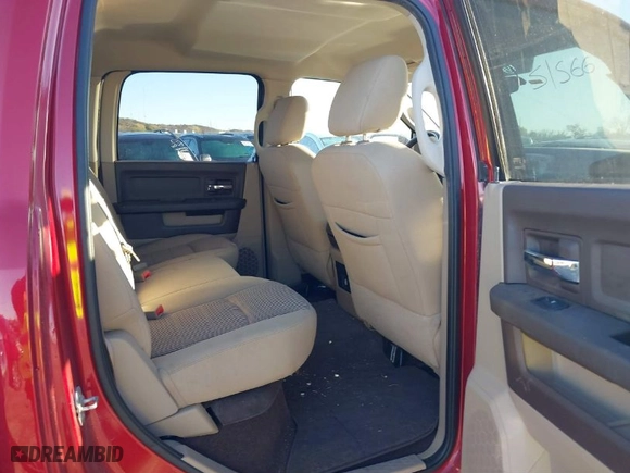 2009 Dodge Ram 1500 SLT with VIN 1D3HV13T99S718137, listed as a IAAI auction lot 40863172 with 159,564 mi miles. Bid and sale history available at carsss.com. Image 8.