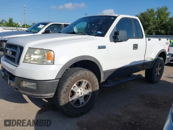 2005 Ford F-150 XLT z VIN 1FTRF04505KC15868, wystawiony jako IAAI lot #42576657 z przebiegiem 195 333 mil mil oraz . Historia ofert i sprzedaży dostępna na DreamBid. Obrazek 2.