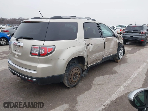 2013 GMC Acadia SLE with VIN 1GKKRPKD2DJ133063, listed as a IAAI auction lot 41542114 with 177,277 mi miles and . Bid and sale history available at DreamBid. Image 4.