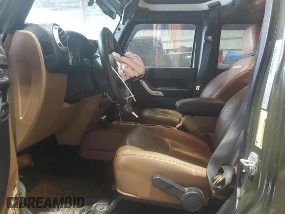 2015 Jeep Wrangler Unlimited Sahara with VIN 1C4HJWEG2FL639593, listed as a Copart auction lot 50992005 with 59,493 mi miles and Salvage Title. Bid and sale history available at carsss.com. Image 7.