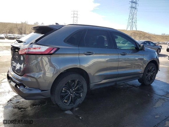 2022 Ford Edge SE with VIN 2FMPK4G94NBB00592, listed as a Copart auction lot 47573105 with 36,549 mi miles and Salvage Title. Bid and sale history available at carsss.com. Image 3.