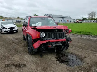 2018 Jeep Renegade Trailhawk с VIN ZACCJBCB7JPG76380, выставлен на аукционе Copart как лот 56914355 с пробегом 74 612 миль миль и Списание • Salvage title. История ставок и продаж доступна на DreamBid. Изображение 14.