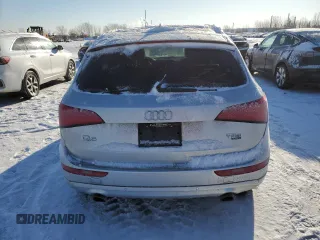 2014 Audi Q5 with VIN WA1LGCFP8EA111969, listed as a Copart auction lot 42185205 with 103,199 mi miles and Salvage title. Bid and sale history available at DreamBid. Image 6.