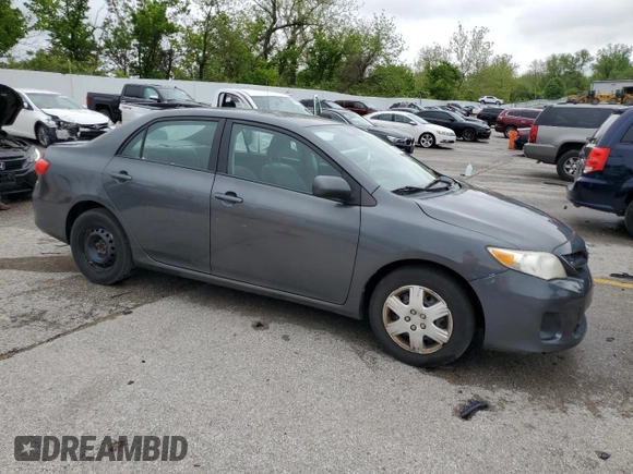 2011 Toyota Corolla L with VIN 2T1BU4EE8BC623612, listed as a Copart auction lot 54932955 with 129,744 mi miles and Clean Title. Bid and sale history available at carsss.com. Image 4.