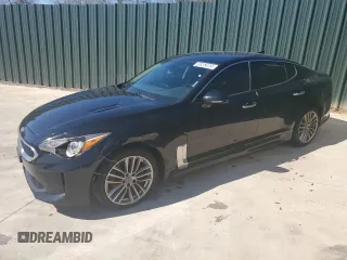 2018 Kia Stinger with VIN KNAE15LA7J6017457, listed as a Copart auction lot 45562065 with 72,846 mi miles and Clean Title. Bid and sale history available at carsss.com. Image 1.