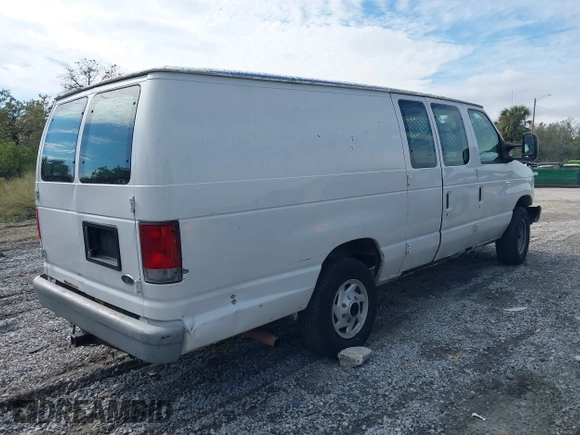 2008 Ford Econoline Cargo Commercial with VIN 1FTNS24W88DB52705, listed as a IAAI auction lot 41282595 with Not Provided miles and . Bid and sale history available at DreamBid. Image 4.