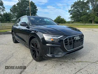 2019 Audi Q8 Premium Plus with VIN WA1BVAF17KD008859, listed as a Copart auction lot 64516215 with 123,507 mi miles and Clean title. Bid and sale history available at DreamBid. Image 1.