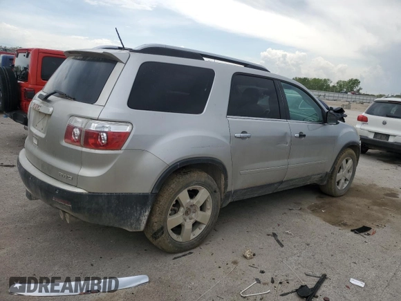 2008 GMC Acadia SLT1 z VIN 1GKEV23788J250334, wystawiony jako Copart lot #54162695 z przebiegiem 216 833 mil mil oraz Szkoda całkowita • Salvage title. Historia ofert i sprzedaży dostępna na DreamBid. Obrazek 3.